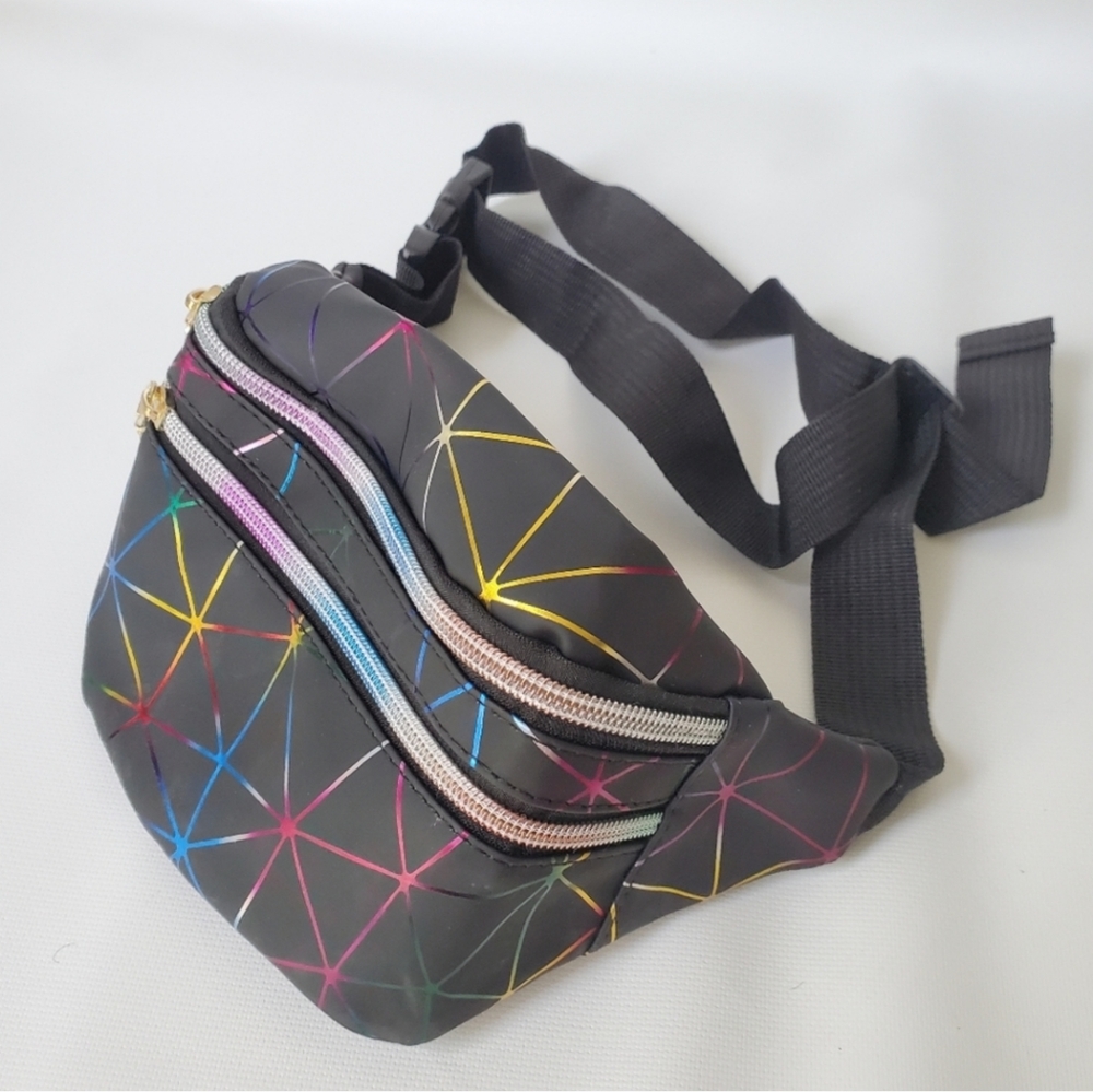 Iridescent Fanny Pack Waist or Crossbody Bag